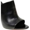 imageFSJ Wome Open Peep Toe Mule Sandals Wide Strap Slide Slippers Stiletto High Heels Slip on Backless Summer Casual Shoes 415 M USBlack12 Cm