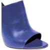 imageFSJ Wome Open Peep Toe Mule Sandals Wide Strap Slide Slippers Stiletto High Heels Slip on Backless Summer Casual Shoes 415 M USBluepu