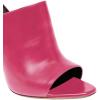 imageFSJ Wome Open Peep Toe Mule Sandals Wide Strap Slide Slippers Stiletto High Heels Slip on Backless Summer Casual Shoes 415 M USFuchsiapu