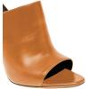 imageFSJ Wome Open Peep Toe Mule Sandals Wide Strap Slide Slippers Stiletto High Heels Slip on Backless Summer Casual Shoes 415 M USKhakipu