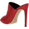 imageFSJ Wome Open Peep Toe Mule Sandals Wide Strap Slide Slippers Stiletto High Heels Slip on Backless Summer Casual Shoes 415 M USRedpu