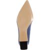 imageFSJ Women Classic Casual Pumps Pointed Toe Chunky Heels Shoe for Business Occasion US Size 415Blue