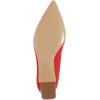 imageFSJ Women Classic Casual Pumps Pointed Toe Chunky Heels Shoe for Business Occasion US Size 415Red Patent
