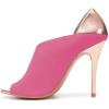 imageFSJ Women Sexy Peep Toe Cutout Pumps Sandals DOrsay Stiletto Heels Party Evening Shoes Size 415 USDeep Pink