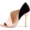 imageFSJ Women Sexy Peep Toe Cutout Pumps Sandals DOrsay Stiletto Heels Party Evening Shoes Size 415 USPink