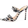 imageFSJ Women Fashion Slip On Mules Faux Suede High Heels Sandals Open Toe Stilettos Shoes Size 415 USLines