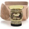 imageFSJ Women Square Open Toe Block Crystal Low Heel Mule Sandals Backless Slip On Jeweled Slide Heels Comfort Casual Slipper Dress Shoes Size 416 USTan