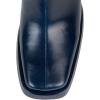imageFSJ Women Square Toe Low Platform KneeHigh Boots Chunky High Heel Side Zipper Tall Boots Weddings Street Daily Wear Shoes Size 416 USBlue