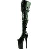 imageFSJ Women Ultra High Platform Lace Up Cone High Heel Over the Knee Boots Zipper Buckled Strappy Thigh High Boots Party Dress Shoes Size 416 USGreen