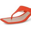 imageFSJ Women Chic Square Open Toe Mid Heel Sandals Slip On Thong Flip Flops Summer Dress Slide Shoes Size 415 USOrange