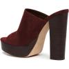 imageFSJ Women Open Toe Mules Platform Clogs Block High Heel Slides Sandal Wooden Chunky Heel Casual Summer Dressy Slippers Shoes Size 416 USRed
