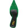 imageFSJ Women Pointed Closed Toe Stiletto High Heel Mules Sandals Slip On Strappy Bow Backless Casual Summer Dress Slipper Size 415 USGreen