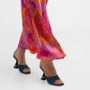 imageFSJ Women Square Open Toe Mules Slip On Chic Crystal Flared Heel Sildes Sandals Backless Fashion Wedding Dress Slipper Shoes Size 416 USDenim