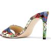 imageFSJ Women Casual Peep Toe Mule Sandals Stiletto High Heels Party Evening Shoe Size 415 M USCartoon