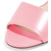 imageFSJ Women Casual Peep Toe Mule Sandals Stiletto High Heels Party Evening Shoe Size 415 M USLightpink