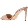 imageFSJ Women Casual Peep Toe Mule Sandals Stiletto High Heels Party Evening Shoe Size 415 M USSalmon