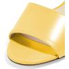imageFSJ Women Casual Peep Toe Mule Sandals Stiletto High Heels Party Evening Shoe Size 415 M USYellow