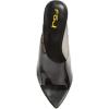 imageFSJ Women Transparent Peep Toe Thin High Heel Mules Slip on Sandals Slide Slippers Stiletto Clogs Shoes Size 415 USBlack