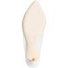 imageFSJ Women Transparent Peep Toe Thin High Heel Mules Slip on Sandals Slide Slippers Stiletto Clogs Shoes Size 415 USWhite