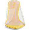 imageFSJ Women Transparent Peep Toe Thin High Heel Mules Slip on Sandals Slide Slippers Stiletto Clogs Shoes Size 415 USYellow