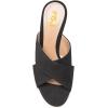 imageFSJ Women Chic Open Toe Platform Chunky High Heel Mules Sandals Crossover Strap Slide Shoes Size 415 USBlack12 Cm