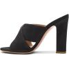 imageFSJ Women Chic Open Toe Platform Chunky High Heel Mules Sandals Crossover Strap Slide Shoes Size 415 USBlack12 Cm