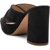 imageFSJ Women Chic Open Toe Platform Chunky High Heel Mules Sandals Crossover Strap Slide Shoes Size 415 USBlack8 Cm