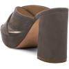 imageFSJ Women Chic Open Toe Platform Chunky High Heel Mules Sandals Crossover Strap Slide Shoes Size 415 USGrey8 Cm
