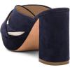 imageFSJ Women Chic Open Toe Platform Chunky High Heel Mules Sandals Crossover Strap Slide Shoes Size 415 USNavy8 Cm