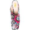 imageFSJ Women Closed Squared Toe Mules Slip On Chunky Mid High Heels Backless Sandals Summer Casual Nightclub Shoes Size 415 USFlower
