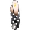 imageFSJ Women Closed Squared Toe Mules Slip On Chunky Mid High Heels Backless Sandals Summer Casual Nightclub Shoes Size 415 USRound Dots