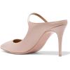 imageFSJ Women Cute Slip On Mules Pointed Toe Pumps Stiletto Heels Mary Jane Sandals Shoes Size 415 USBeige