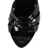 imageFSJ Women Fashion Open Toe Stiletto High Heel Mules Studded Slip On Summer Causal Sandal Slide Shoes Size 415 USBlack