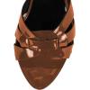 imageFSJ Women Fashion Open Toe Stiletto High Heel Mules Studded Slip On Summer Causal Sandal Slide Shoes Size 415 USBrown