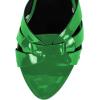imageFSJ Women Fashion Open Toe Stiletto High Heel Mules Studded Slip On Summer Causal Sandal Slide Shoes Size 415 USGreen