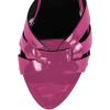 imageFSJ Women Fashion Open Toe Stiletto High Heel Mules Studded Slip On Summer Causal Sandal Slide Shoes Size 415 USViolet Red