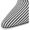 imageFSJ Women Slip On Closed Pointed Toe Mules Slide Sandals Stiletto High Heels Classic Shoes Size 415 USLines