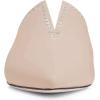 imageFSJ Women Studs V Cut Flats Mules Pointed Toe Low Heel Slippers Slide Sandals Backless Casual Shoes Size 415 USBeige