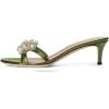 Flower Olive Green
