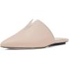 imageFSJ Women Studs V Cut Flats Mules Pointed Toe Low Heel Slippers Slide Sandals Backless Casual Shoes Size 415 USBeige