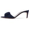 Navy Blue-suede