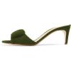 Olive Green-suede