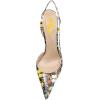 imageFSJ Women Sexy Pointed Toe DOrsay High Heel Slingback Pumps Sandals Cutout Strappy Stiletto Slip On Formal Shoes Size 415 USButterfly Print