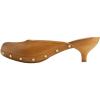 imageFSJ Women Retro Round Closed Toe Mules Wooden Kitten Heel Trendy Studded Slide Sandals Vintage Dressy Pumps Shoes Size 416 USPeru
