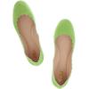imageFSJ Women Cute Dress Pump Shoes Scalloping Round Toe Suede Ballet Flats for Comfort Flat Shoes Size 415 USGrass Green