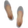 imageFSJ Women Cute Dress Pump Shoes Scalloping Round Toe Suede Ballet Flats for Comfort Flat Shoes Size 415 USGrey