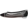imageFSJ Women Stylish Rhinestone Ballet Flats Sexy Mesh Cute Almond Toe Comfort Slip On Evening Prom Party Dress Shoes Size 415 US