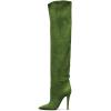 imageFSJ Women Sexy Thigh High Long Boots Over The Knee Cone High Heels Stretch Winter Dress Shoes Size