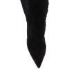 imageFSJ Women Over The Knee High Stiletto Heels Back Tassels Long Boots Sexy Thigh High Strech Club Party Shoes Size 415 USBlack