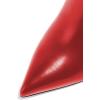 imageFSJ Women Pointed Toe Chunky High Heel Strappy Dress Bootie Pump Ankle Wrap Slingback Sandal Shoes Size 415 M USRed